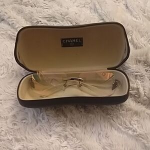 Chanel Rare Y2K Iridescent Lens Sunglasses